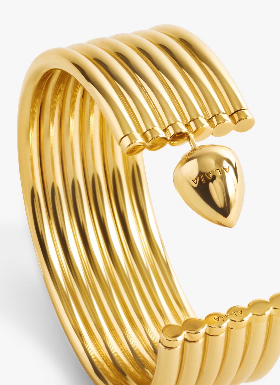 LOOP HOOPS ALAÏA GOLD LOOP HOOPS
